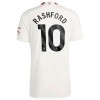 Maillot de Supporter Manchester United Rashford 10 Troisième 2023-24 Pour Homme